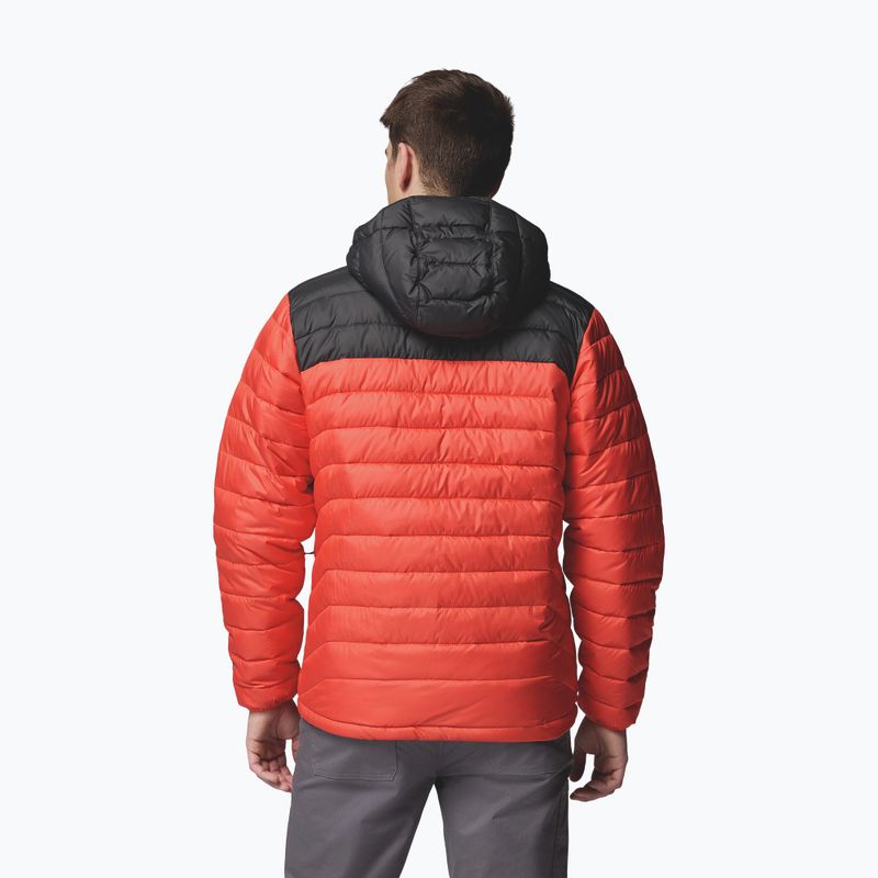 Men's jacket Columbia Powder Lite II Hooded zing/shark 3