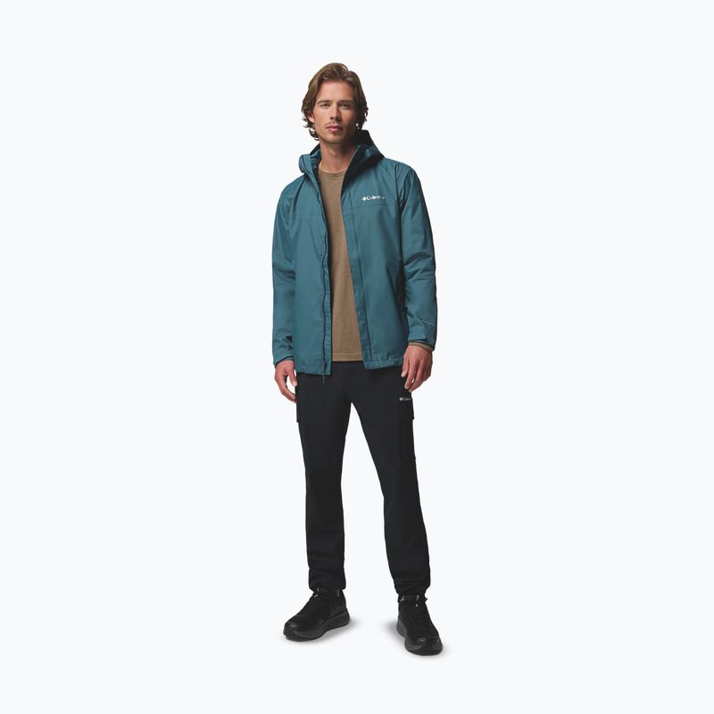 Men's waterproof jacket Columbia Watertight II everblue 2