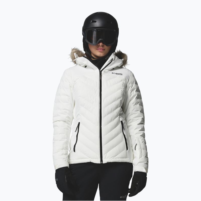 Women's ski jacket Columbia Bird Mountain III Ins sea salt