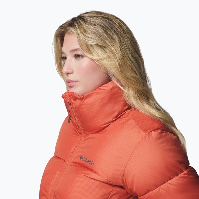 Women's insulated jacket Columbia Puffect II Cropped tuscan 6