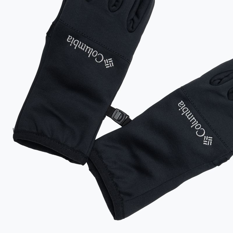 Women's trekking gloves Columbia Arctict Peak black 6