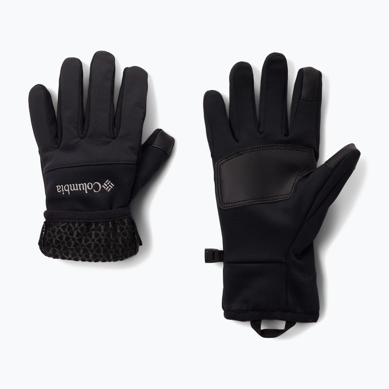 Women's trekking gloves Columbia Arctict Peak black 2