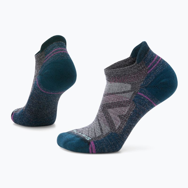 Women's Smartwool Hike Light Cushion Low Ankle trekking socks charcoal-light gray 5