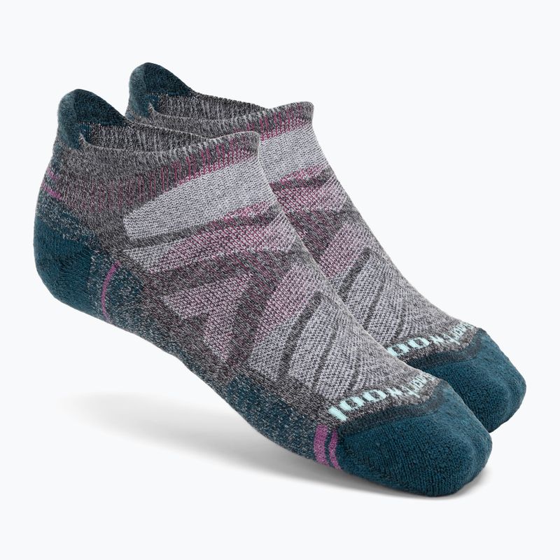 Women's Smartwool Hike Light Cushion Low Ankle trekking socks charcoal-light gray