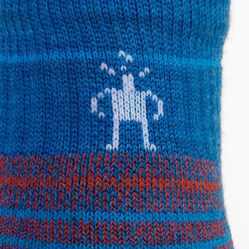 Smartwool Hike Light Cushion Ankle trekking socks blue-orange SW001611E18 3