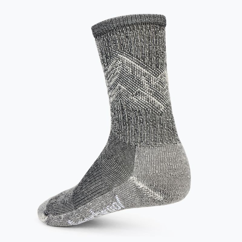 Smartwool Classic Hike Light Cushion Mountain Pattern Crew trekking socks black 2