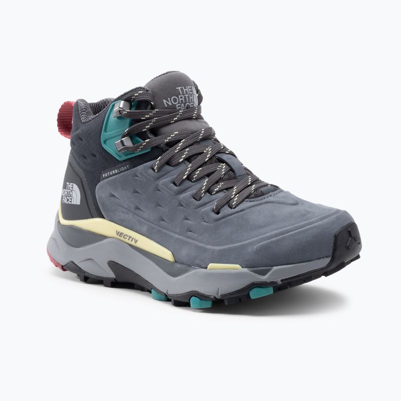 Women's trekking boots The North Face Vectiv Exploris Mid Futurelight LTHR grey NF0A5G3AZ0A1