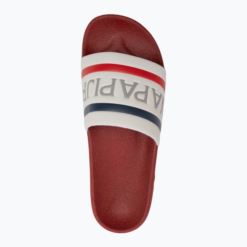 Napapijri men's slides NP0A4GTVCV red/white/navy 5