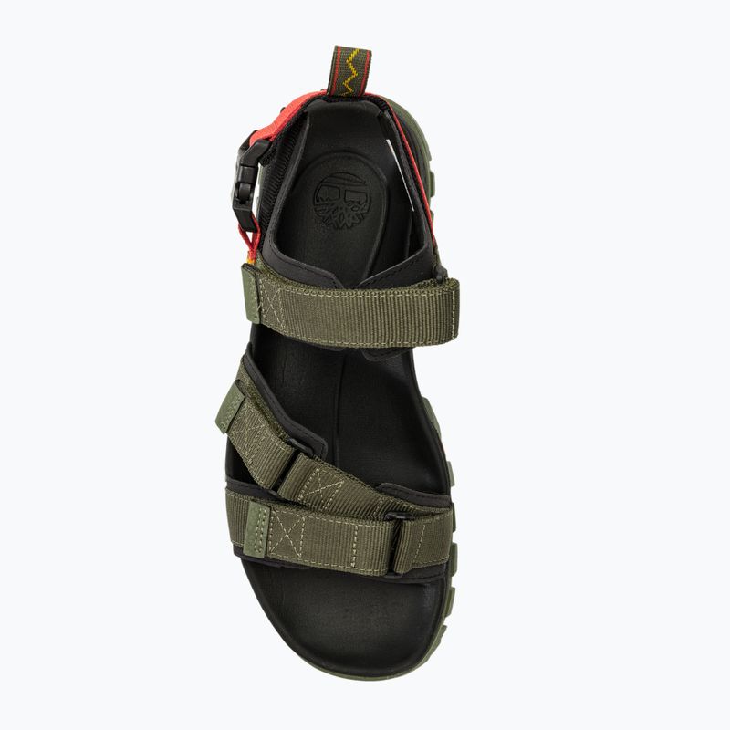 Timberland Garrison Trail Web leaf green men's sandals 5
