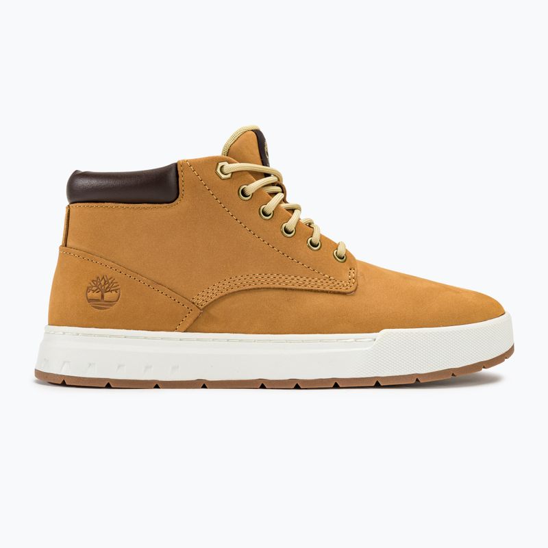 Men's Timberland Maple Grove Lthr Chk wheat trainers 2