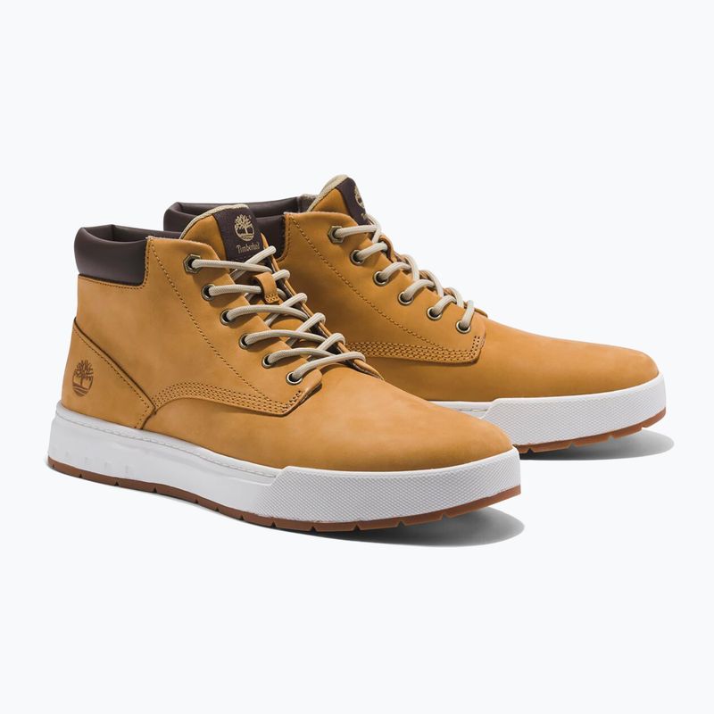 Men's Timberland Maple Grove Lthr Chk wheat trainers 11