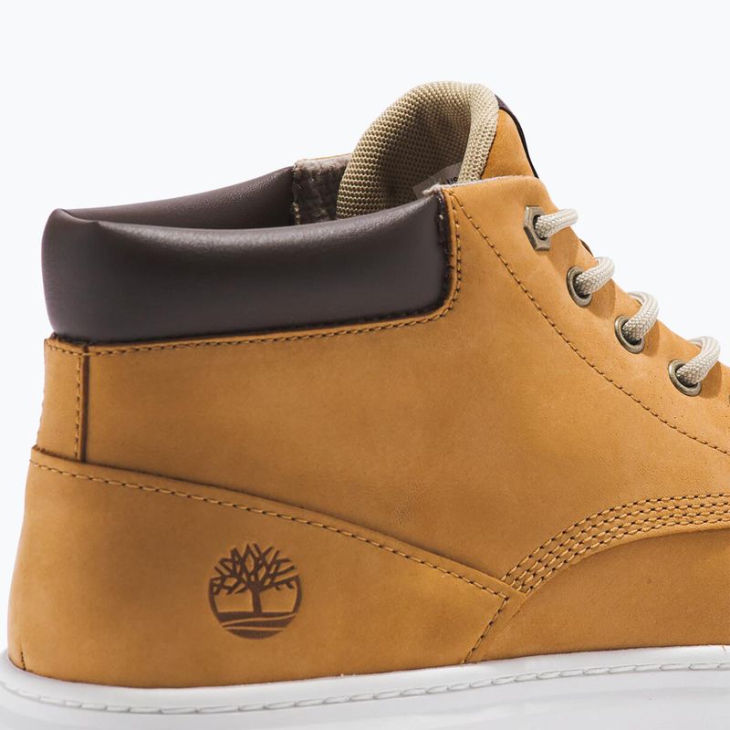 Men's Timberland Maple Grove Lthr Chk wheat trainers 12