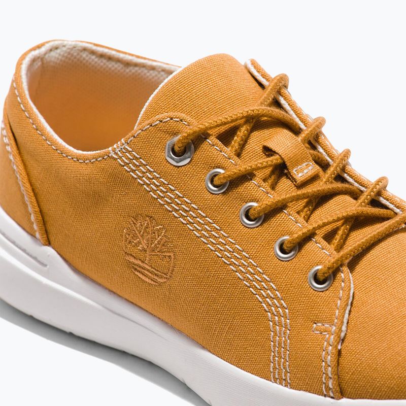 Timberland Seneca Bay Fabric Ox spruce yellow junior shoes 8