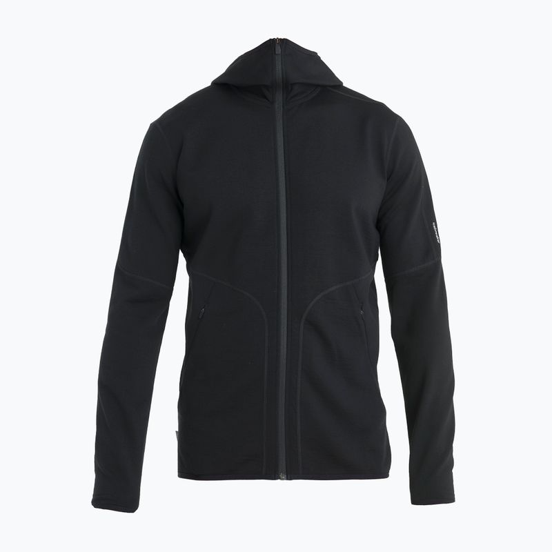 Men's Icebreaker Merino 560 Realfleece Elemental II ski jacket black 5