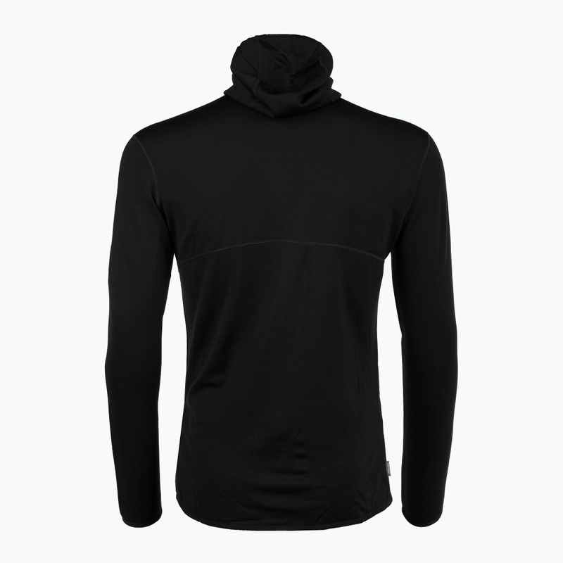 Men's Icebreaker Merino 560 Realfleece Elemental II ski jacket black 2