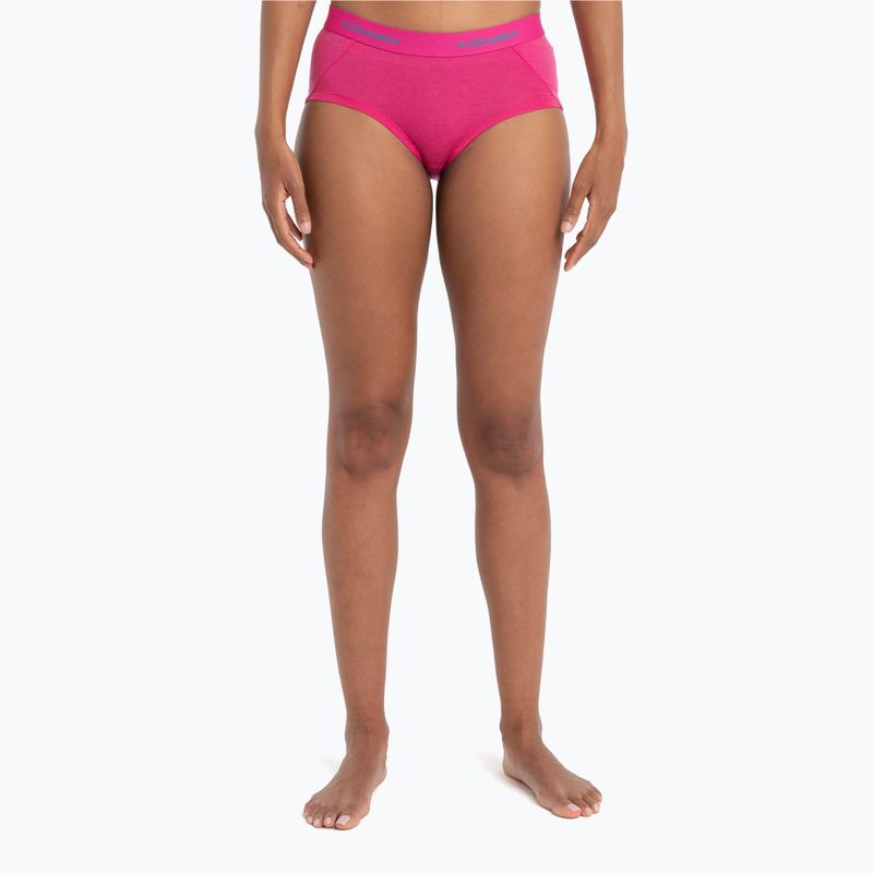 Icebreaker women's thermal boxer shorts Sprite Hot tempo 3