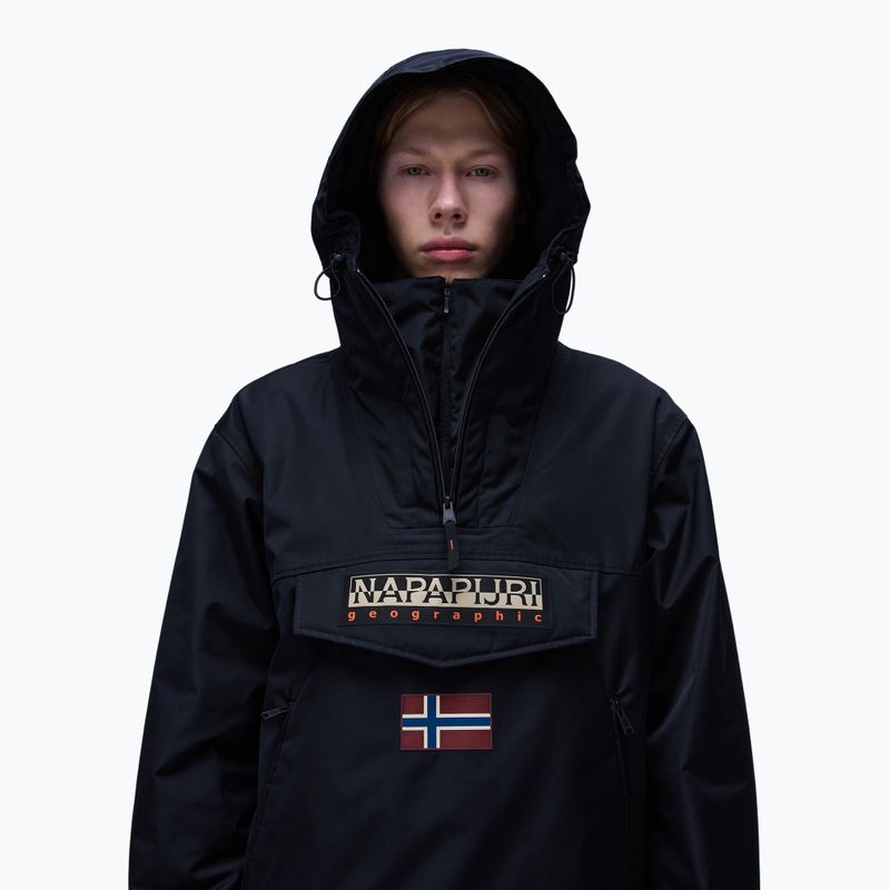 Men's Napapijri Rainforest Next rain jacket black 4