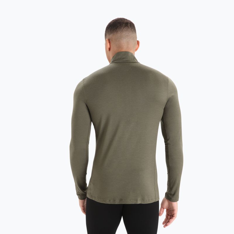 Men's thermal sweatshirt icebreaker Merino 200 Oasis Half Zip loden 3