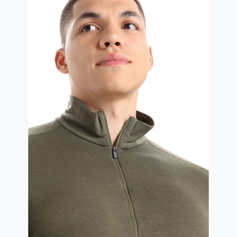 Men's thermal sweatshirt icebreaker Merino 200 Oasis Half Zip loden 4