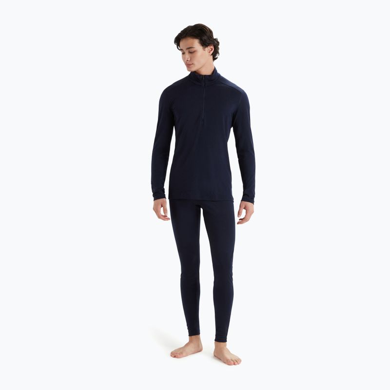Men's thermal sweatshirt icebreaker Merino 200 Oasis Half Zip midnight navy 2