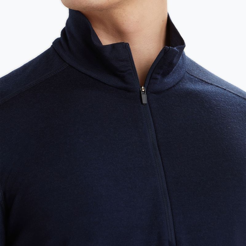 Men's thermal sweatshirt icebreaker Merino 200 Oasis Half Zip midnight navy 4