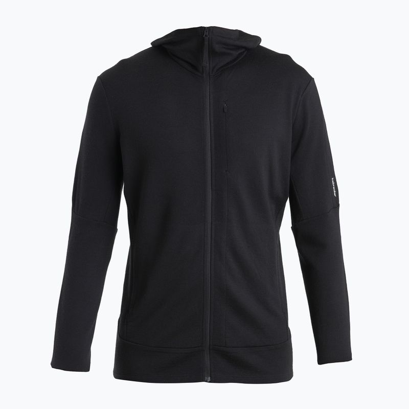 Men's Icebreaker Merino 260 Quantum IV Zip Hoodie black 7