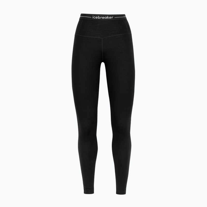 Women's thermal pants icebreaker 260 Tech High Rise 001 black 5