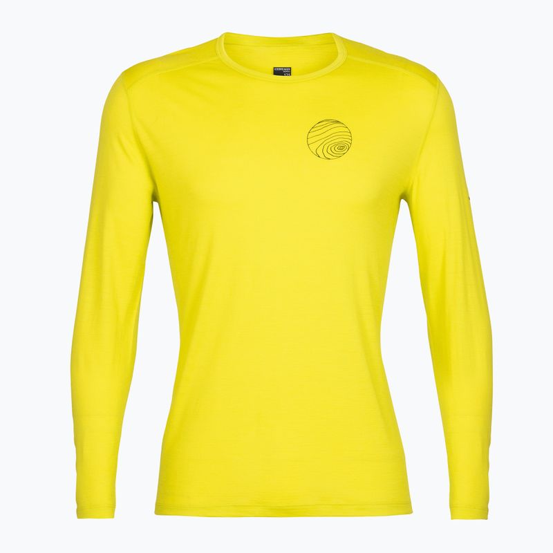 Men's thermal T-shirt icebreaker 200 Oasis yellow IB0A56KG5651 6