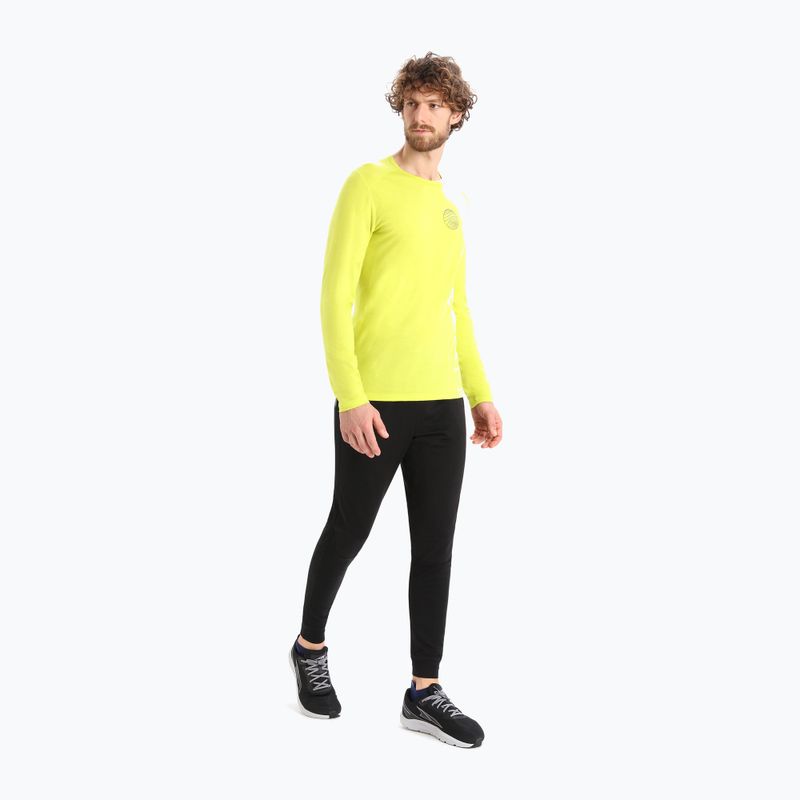 Men's thermal top icebreaker 200 Oasis Crewe Alps 3D shine 2