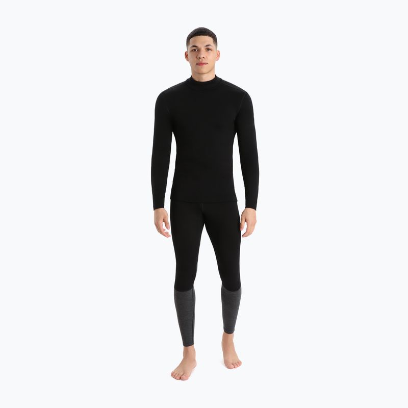 Men's thermal top icebreaker 260 Tech Turtleneck black 5