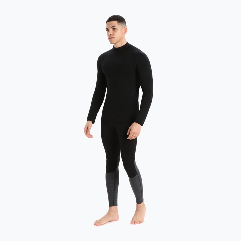 Men's thermal top icebreaker 260 Tech Turtleneck black 6