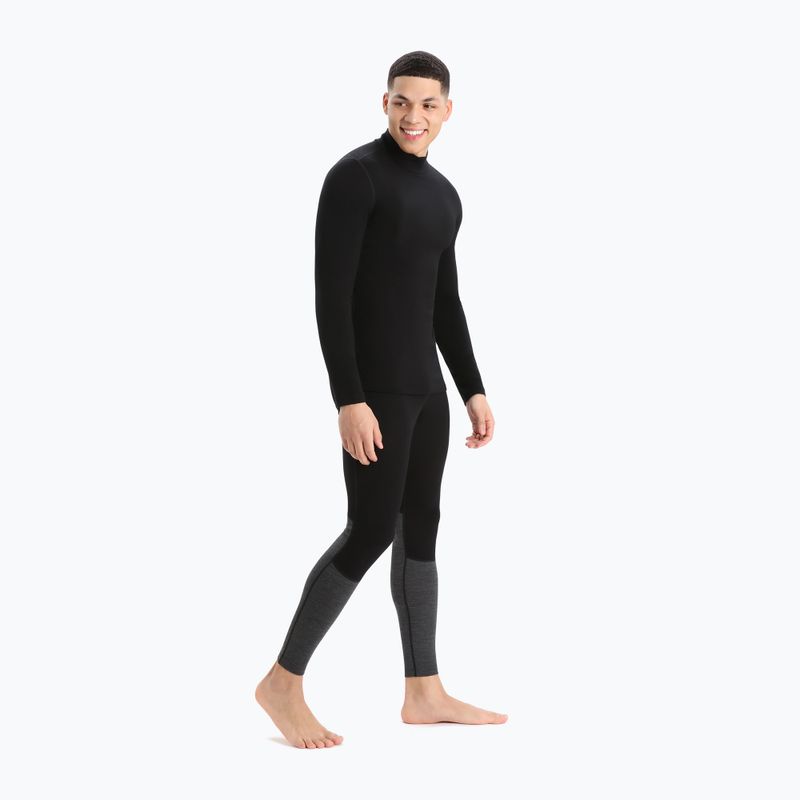 Men's thermal top icebreaker 260 Tech Turtleneck black 7