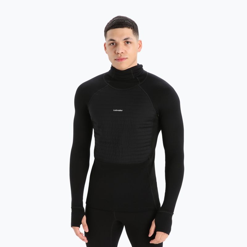 Men's Icebreaker ZoneKnit Insulated trekking jacket black