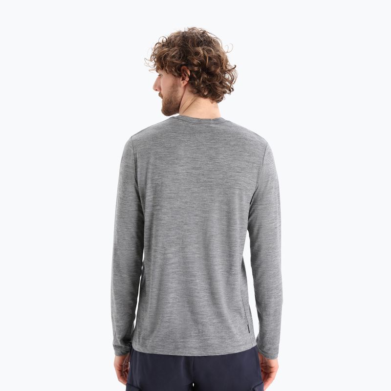 Icebreaker Tech Lite II men's hiking t-shirt grey IB0A56KY0041 2