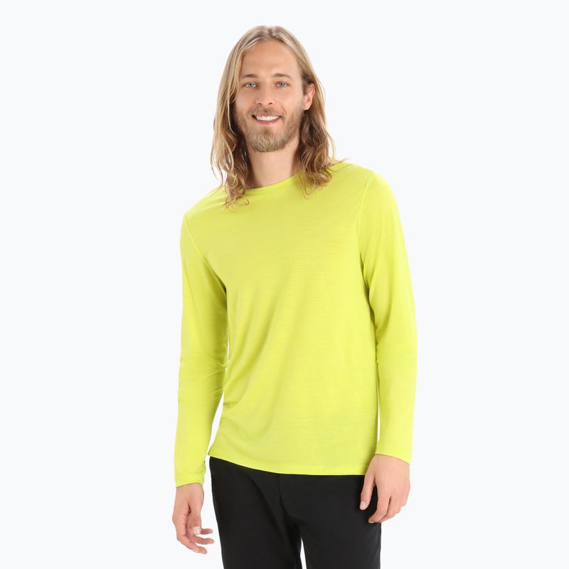 Men's Icebreaker Sphere II trekking shirt yellow IB0A56D85651