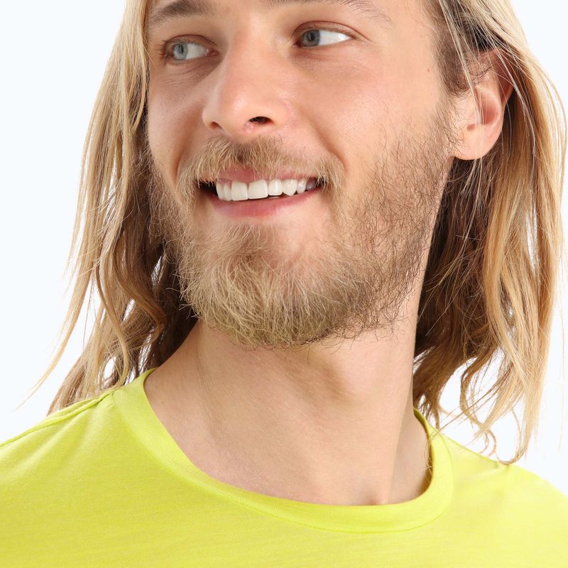 Men's Icebreaker Sphere II trekking shirt yellow IB0A56D85651 4