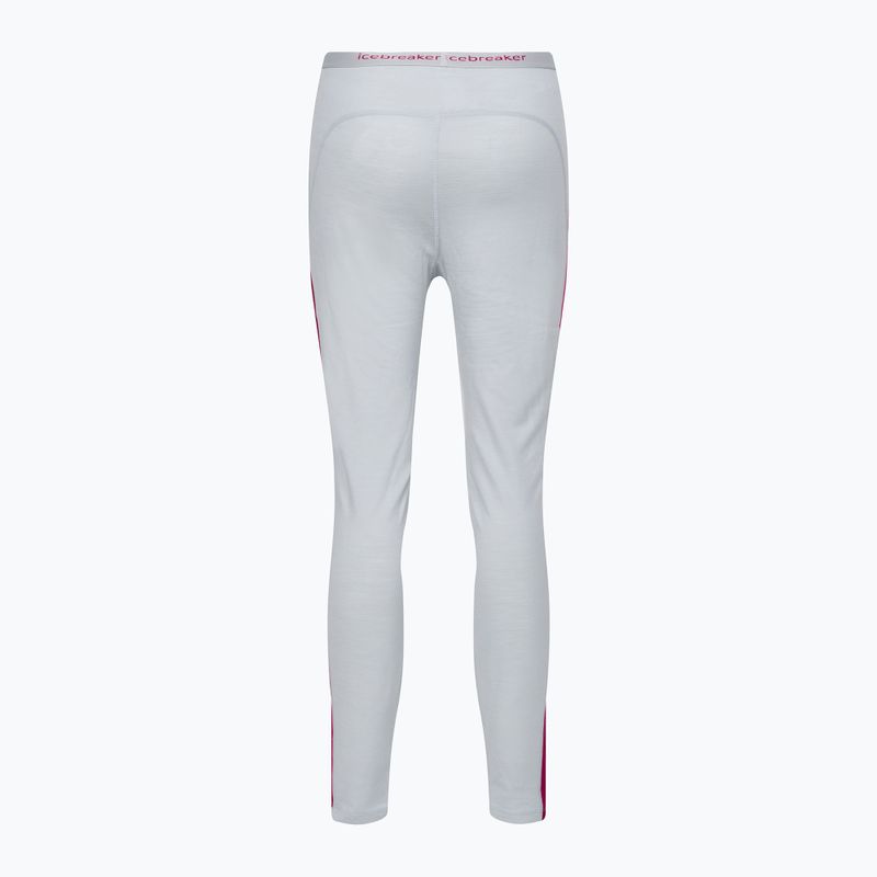 Women's thermal pants icebreaker 200 Oasis Sonebula 020 white IB0A59JS5881 5