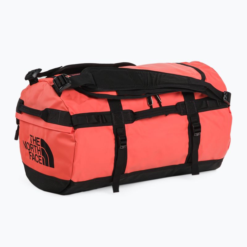 The North Face Base Camp Duffel S 50 l travel bag orange NF0A52STZV11