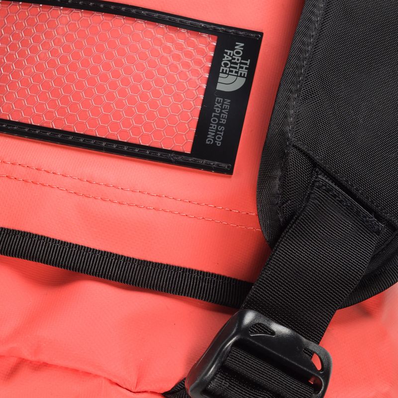 The North Face Base Camp Duffel S 50 l travel bag orange NF0A52STZV11 5