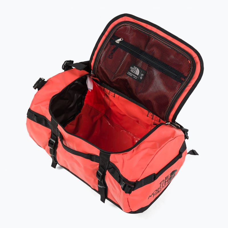 The North Face Base Camp Duffel S 50 l travel bag orange NF0A52STZV11 6