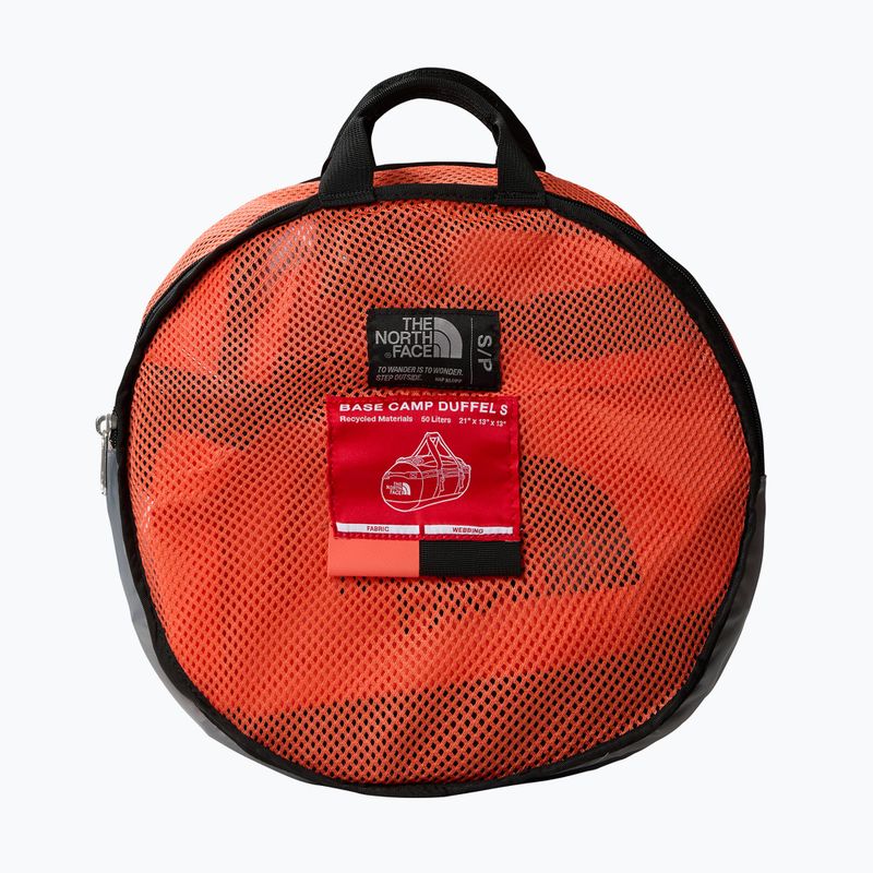 The North Face Base Camp Duffel S 50 l travel bag orange NF0A52STZV11 10