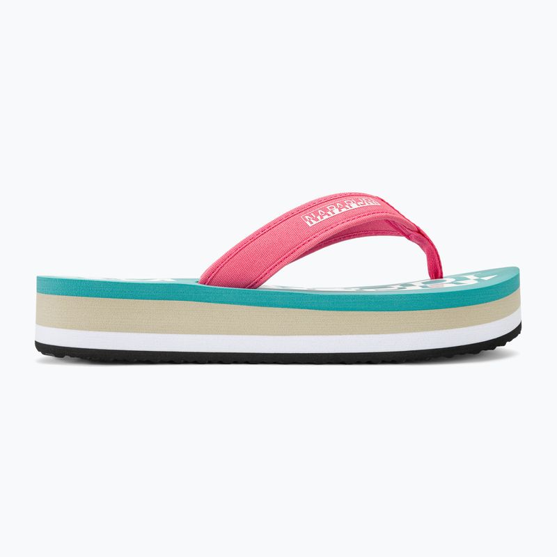 Napapijri women's slides NP0A4HL1CO pink cyclam 2