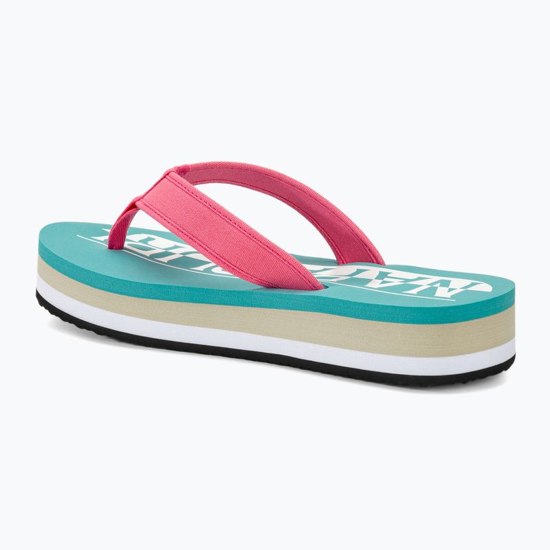 Napapijri women's slides NP0A4HL1CO pink cyclam 3