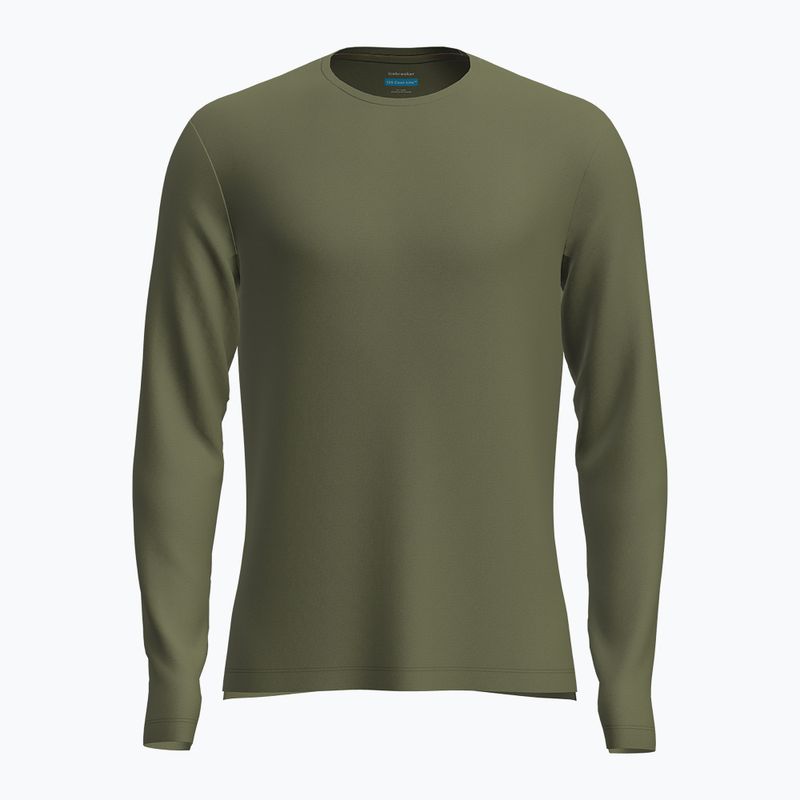 Men's Icebreaker Merino 125 Cool-Lite Sphere III LS Tee sphagnum trekking longsleeve