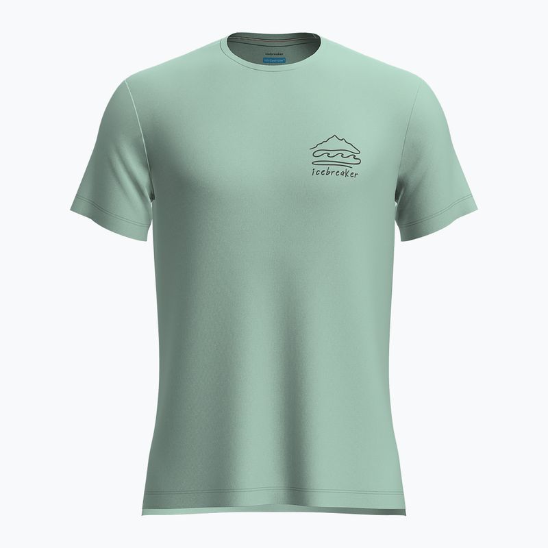 Icebreaker men's trekking t-shirt Icebreaker Merino 125 Cool-Lite Sphere Tee Explore More mint