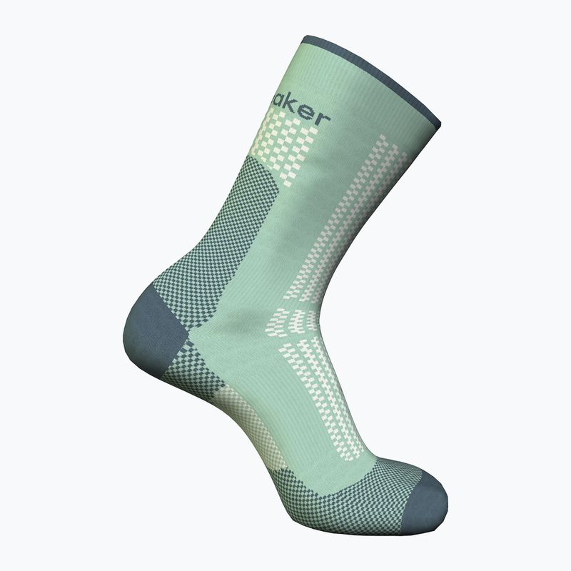Icebreaker men's trekking socks Merino Hike+ Ultralight Crew mint/blue ash 2