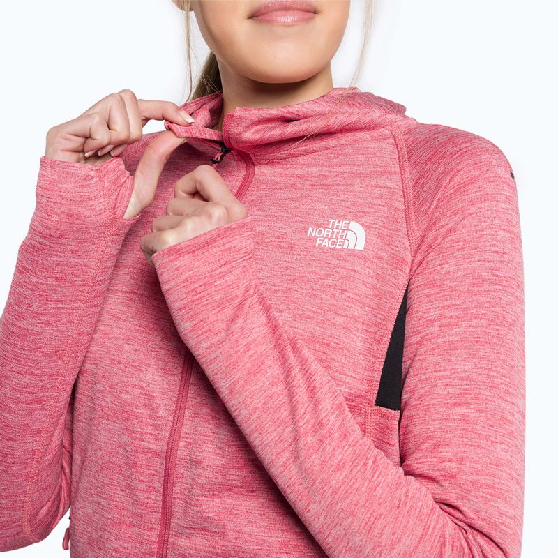 Women's trekking sweatshirt The North Face AO Midlayer Full Zip pink NF0A5IFI6Q31 6