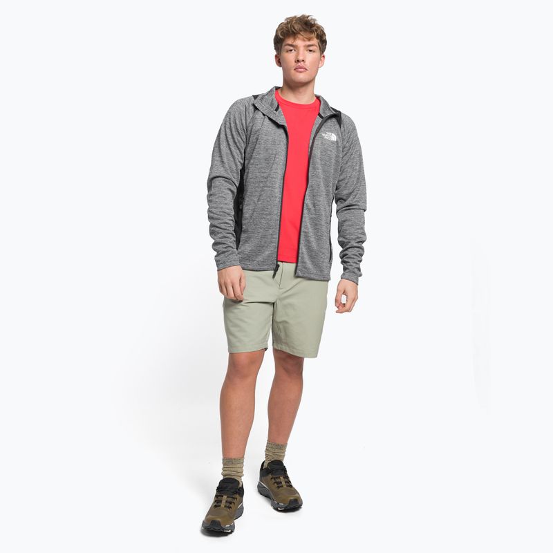 Men's trekking sweatshirt The North Face AO Midlayer Full Zip grey NF0A5IMFYLM1 2
