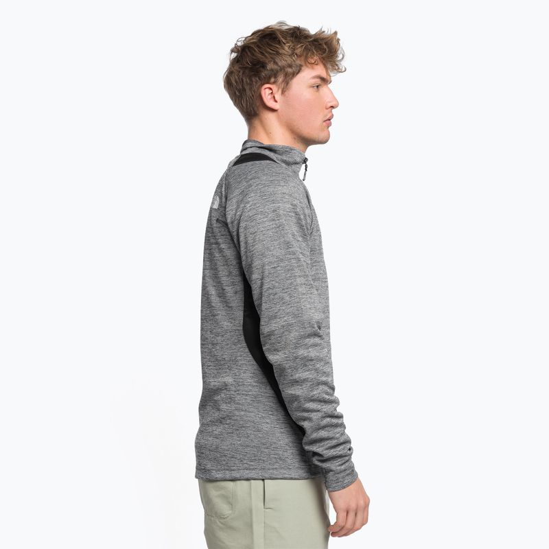 Men's trekking sweatshirt The North Face AO Midlayer Full Zip grey NF0A5IMFYLM1 3