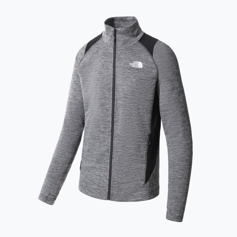 Men's trekking sweatshirt The North Face AO Midlayer Full Zip grey NF0A5IMFYLM1 9